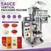 Automatic Sauce Sachet Packaging Machine | VFFS Paste & Liquid Filler