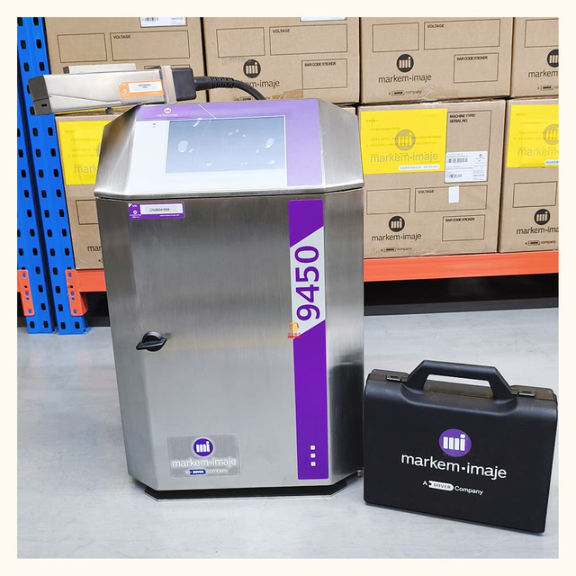 Markem 9450 Small Character CIJ Inkjet Printer | High-Speed, Industrial Grade
