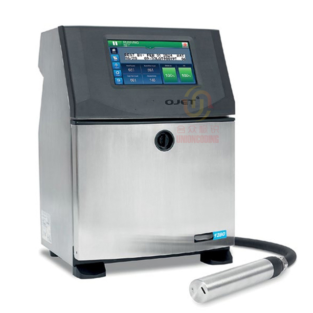 Original Videojet 1280 CIJ Inkjet Printer Machine