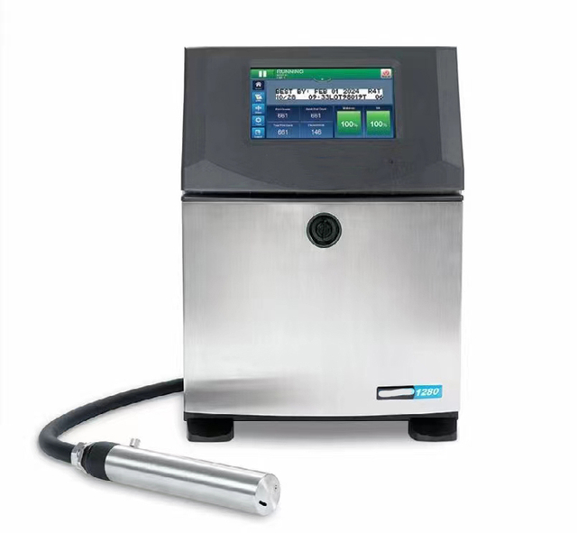 Original Videojet 1280 CIJ Inkjet Printer Machine