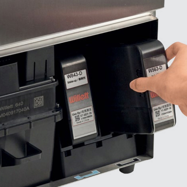 Original Willett 640 Industrial CIJ Continuous Inkjet Printer