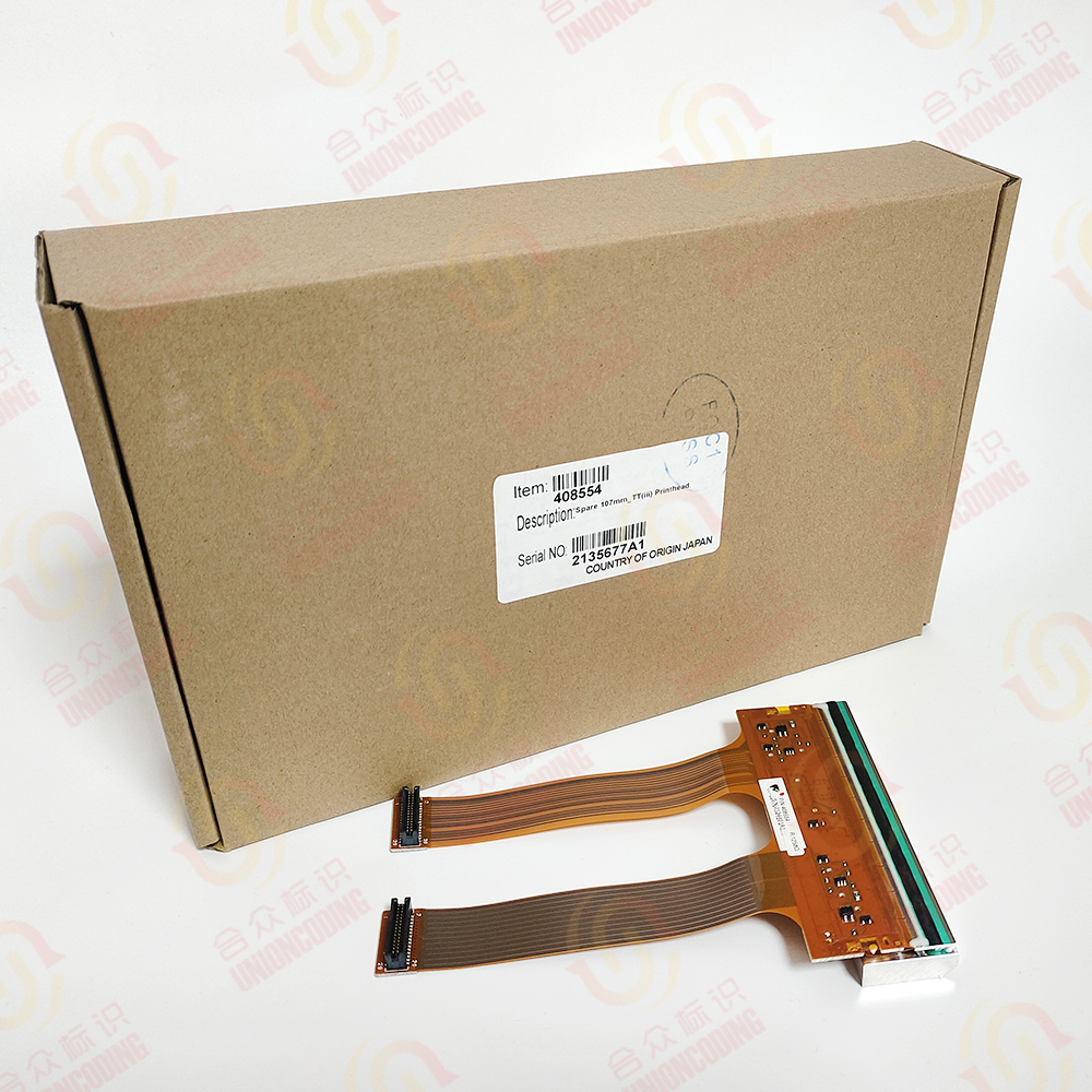 Original 107mm Printhead 408554 for Videojet 6530