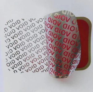  Tamper Evident Void Stickers 