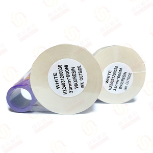 Resin Ribbon 110mm*300m White TTO Ribbon 